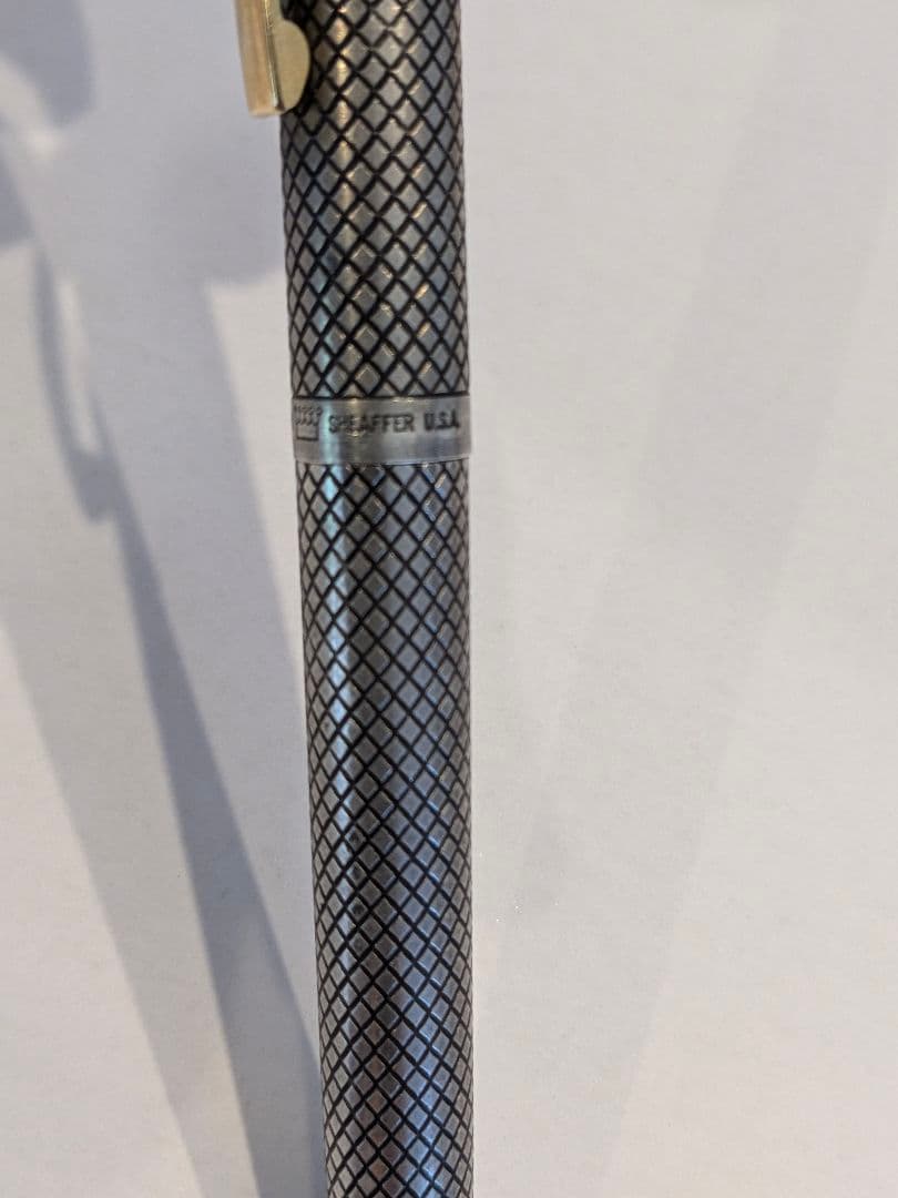 SHEAFFER シェーファー　万年筆　スターリングシルバー ペン先14K