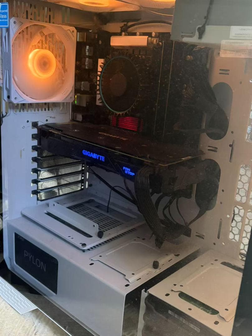 NVIDIA Geforce GTX1080 ビデオカード 8 GB 美品