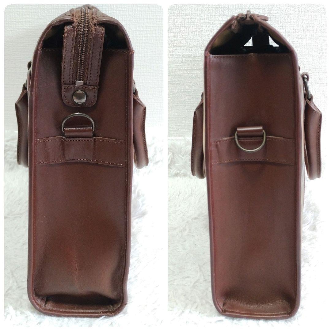 【美品】バーバリー ブリーフケース ノバチェック シャドーホース