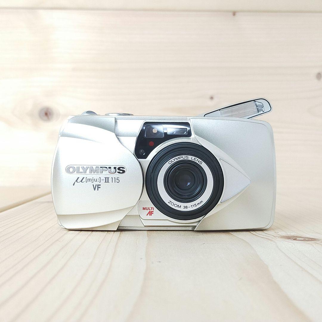 ★動作確認済、リモコン付き★OLYMPUS オリンパス μ-II 115 VF