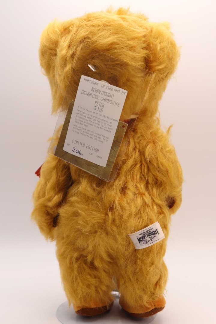 PETER・レプリカ メリーソート社 ゴールドモヘアのぬいぐるみ 31cm