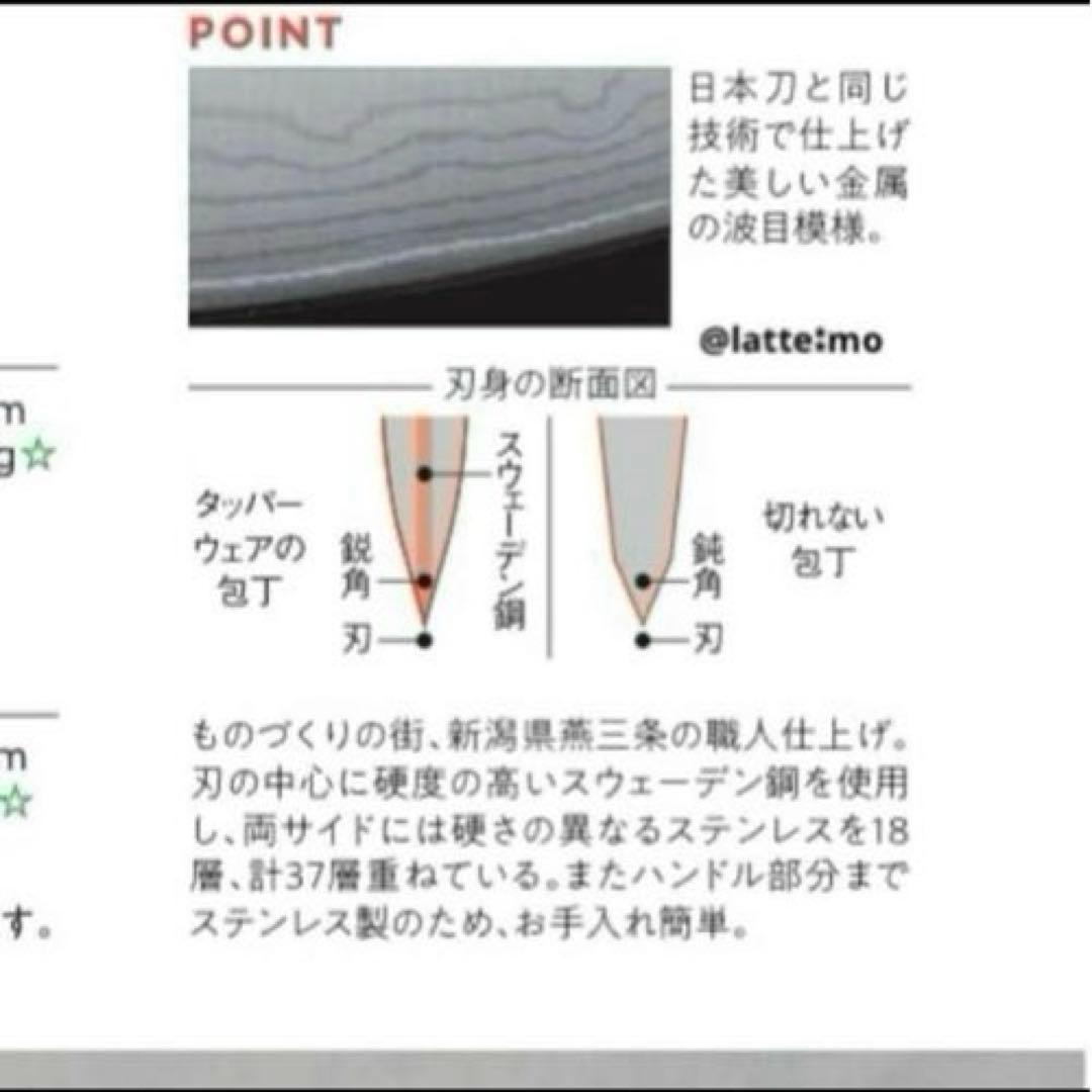 【新品未使用】タッパーウェア　三徳包丁17㌢