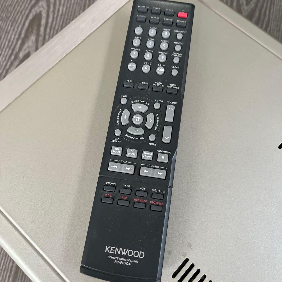 KENWOOD コンパクトディスクステレオシステム　R-K700 2007年製