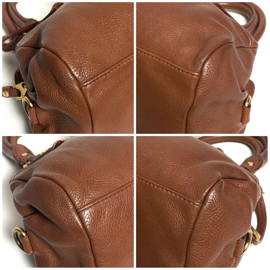 ✨極美品✨MARCJACOBS レザー 2wayバッグ ボストン型 Y2K