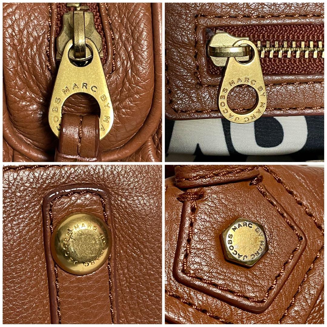 ✨極美品✨MARCJACOBS レザー 2wayバッグ ボストン型 Y2K