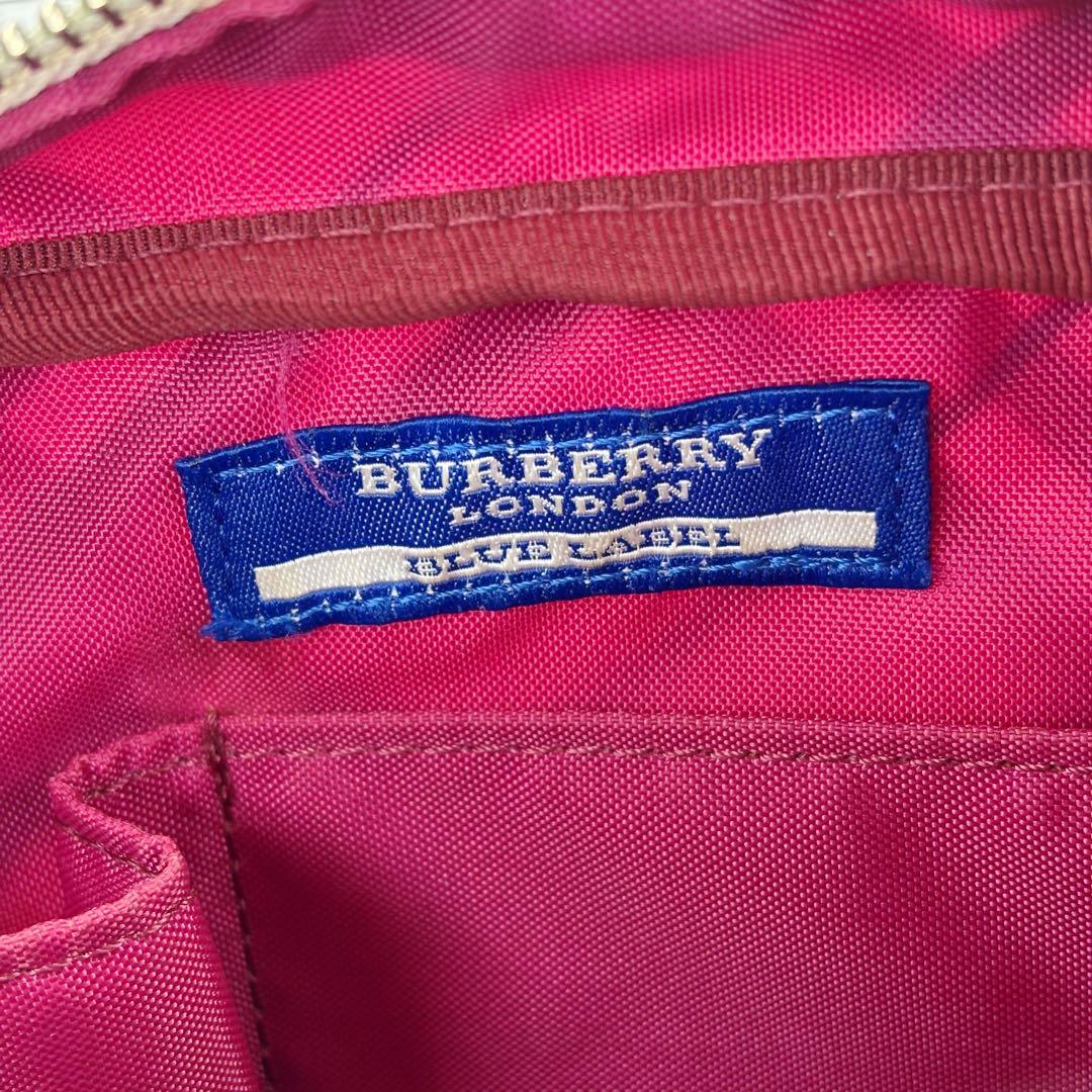 極美品　Burberryブルーレーベル　ショルダーバッグ　S8768