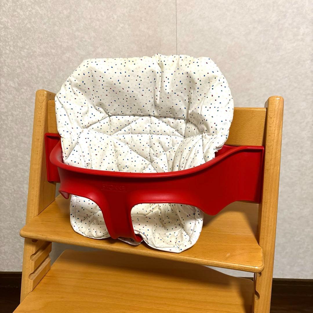 【美品】ストッケ トリップトラップ シリアル６ ベビーセット付き