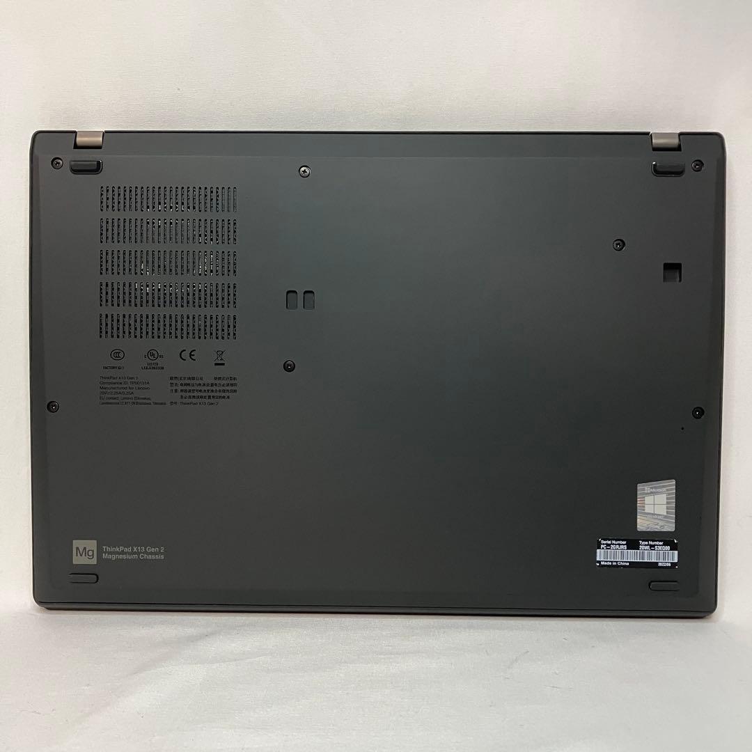 美品 ThinkPad X13 11世代 i5 16GB 256GB WUXGA