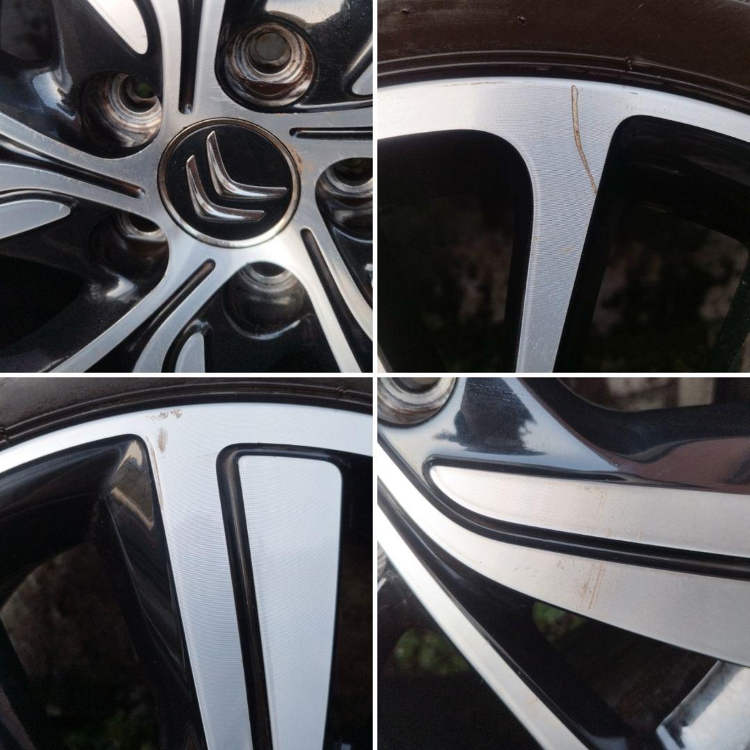 シトロエン グランドC4ピカソ純正ホイール17㌅+ブリヂストン夏タイヤ6~7分山