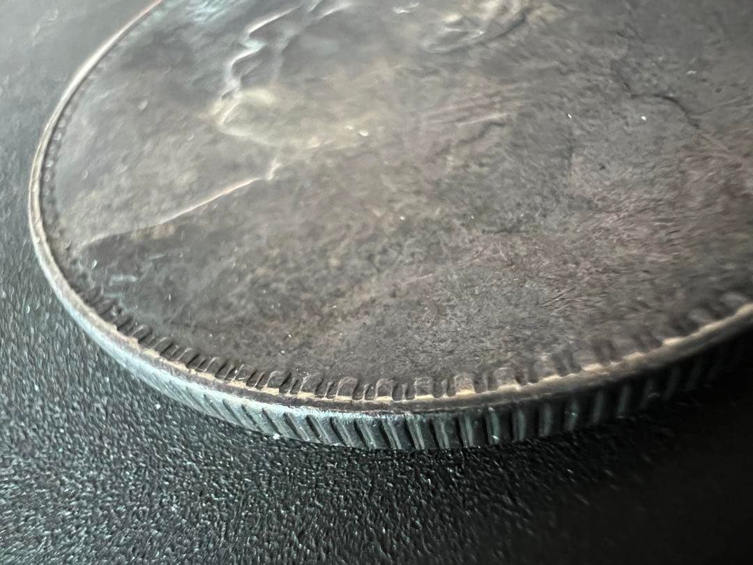 【中国銀貨】中華民国八年1919年　袁世凱　壹圓　銀貨　古銭