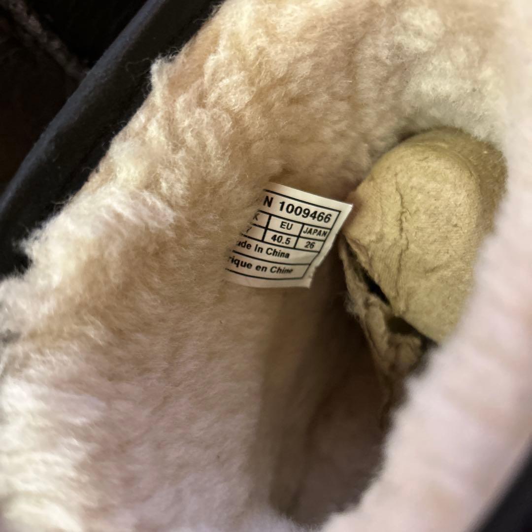 UGG アグブーツ　黒革　26