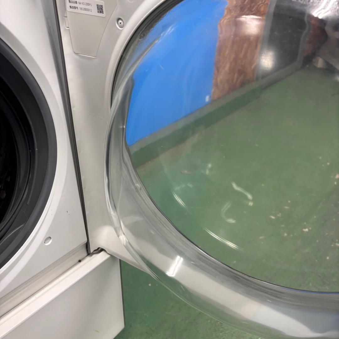 589 キューブル　超大人気　ドラム式洗濯機　右開き　ヒーター乾燥　洗剤自動投入