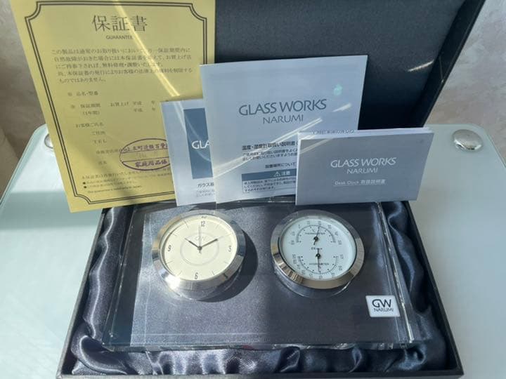 NARUMI GLASS WORKS サーモクロック