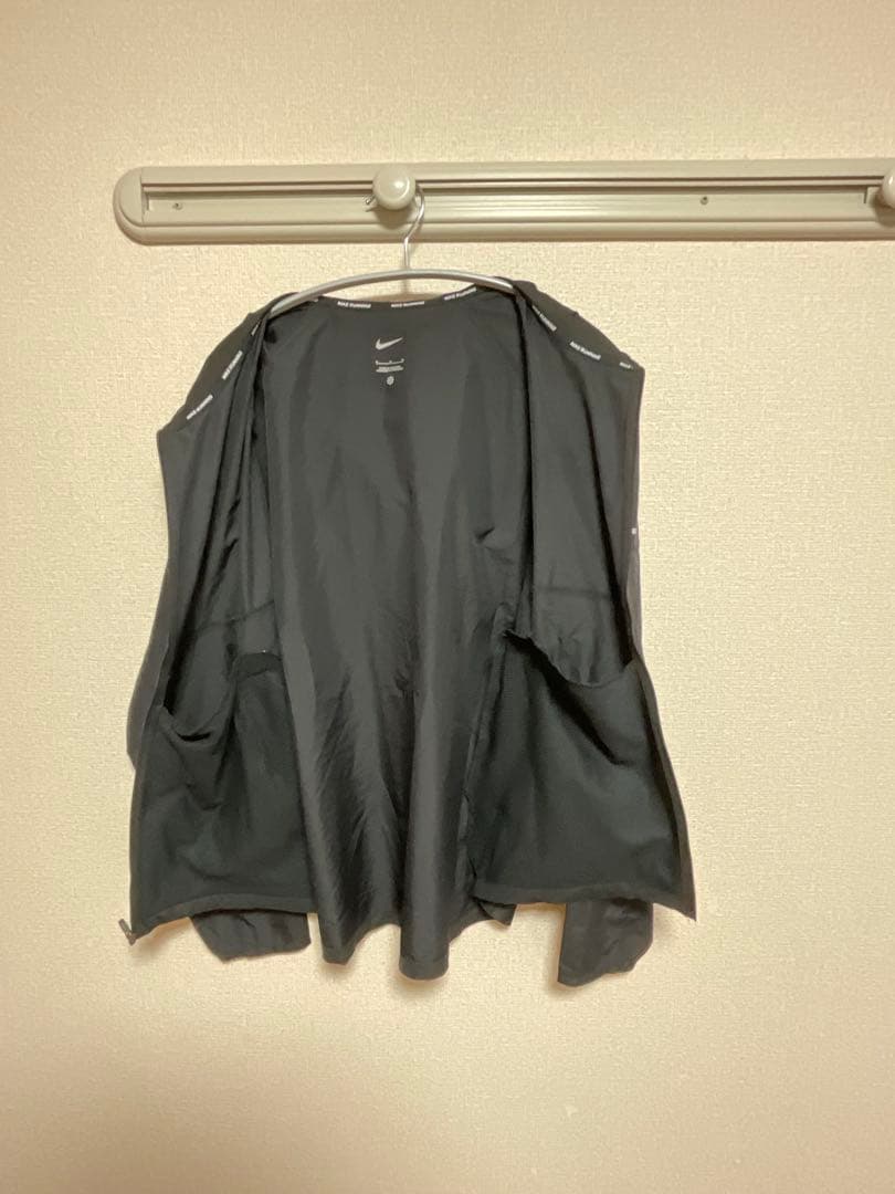 【上下セット】ナイキ ランニング ジャケット＆パンツ Mサイズ 黒 セットアップ