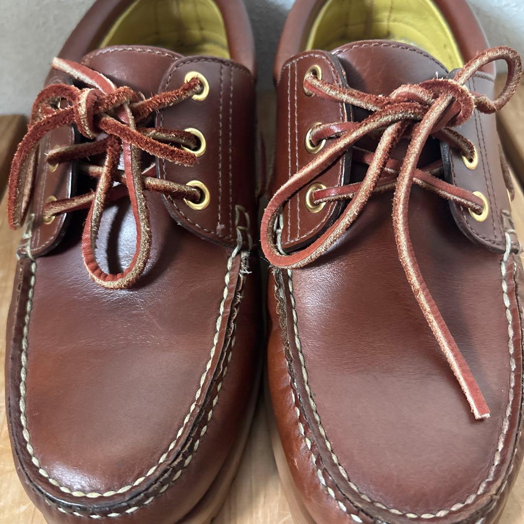リーガル JE-38 デッキシューズ 3eye ブラウン 24 ティンバーランド