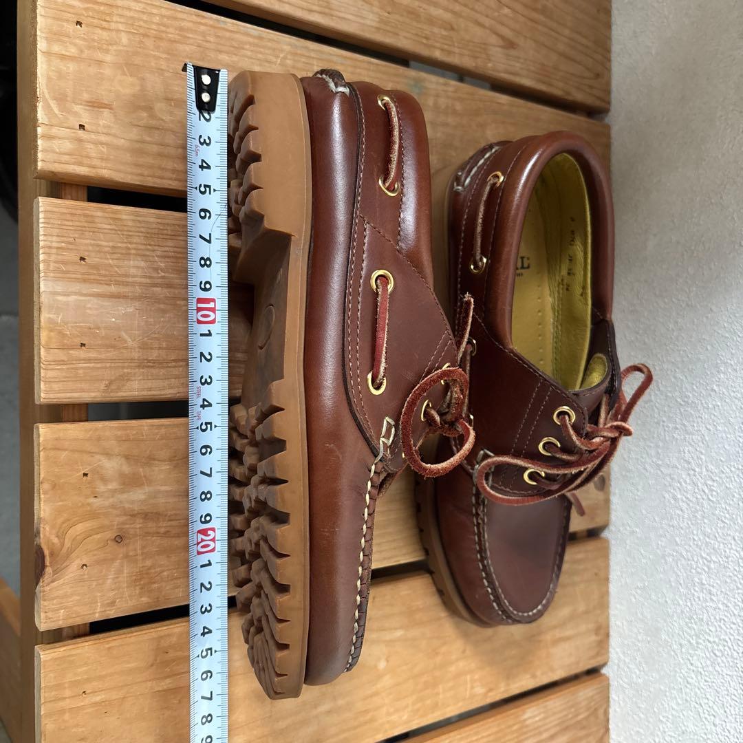 リーガル JE-38 デッキシューズ 3eye ブラウン 24 ティンバーランド