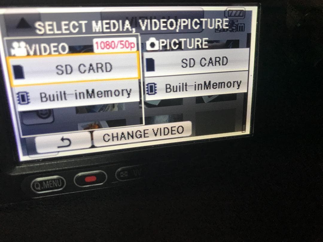 Panasonic HDC-TM700 + VW-WE08Hデジタルビデオカメラ