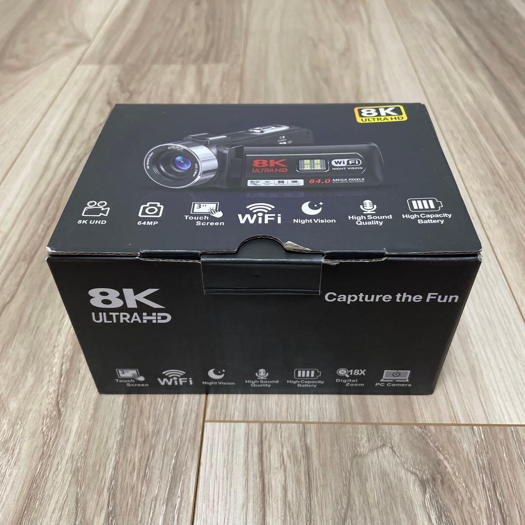 ビデオカメラ８Ｋ