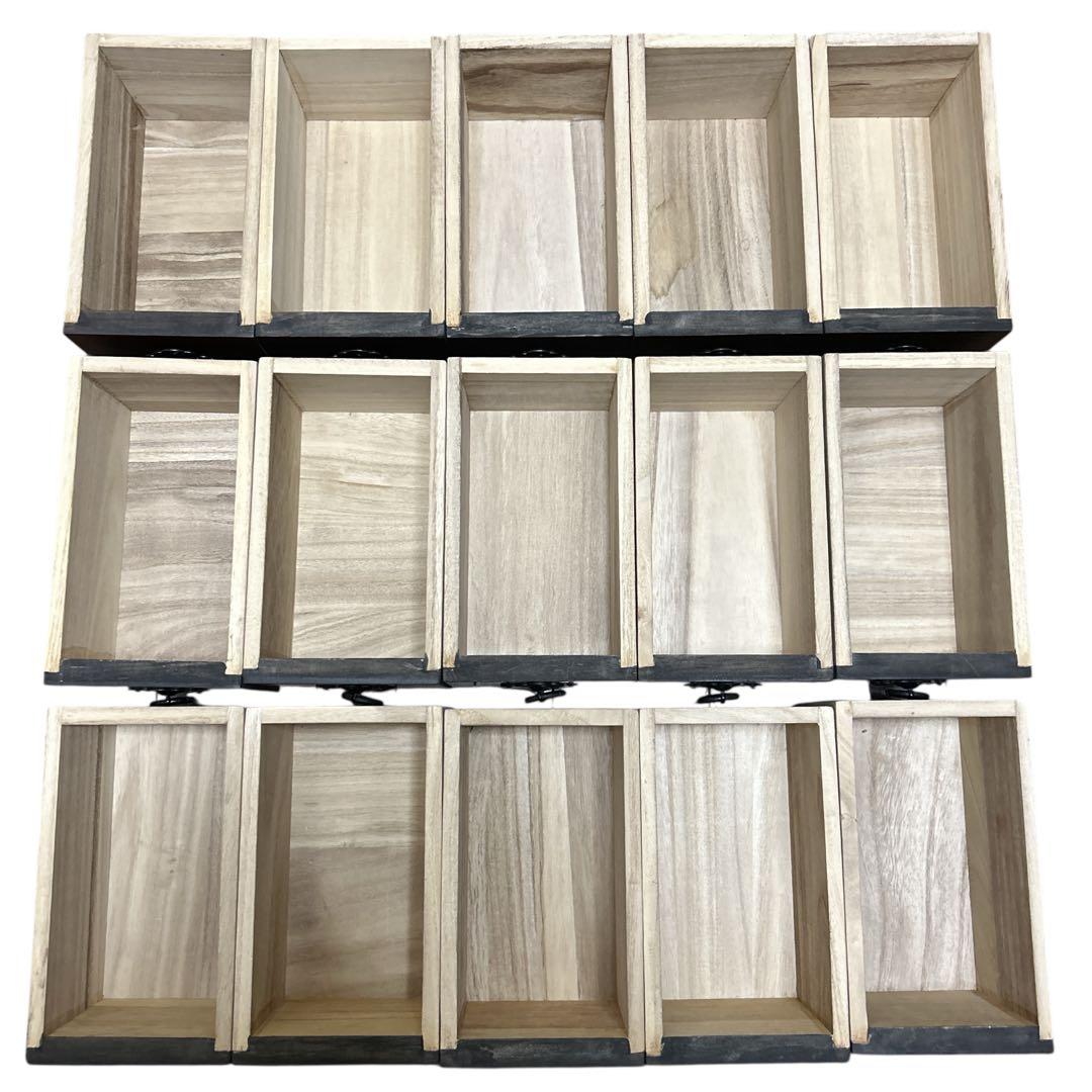 階段箪笥 古民家家具 アンティーク 小引出し 飾り棚 和箪笥 レトロモダン