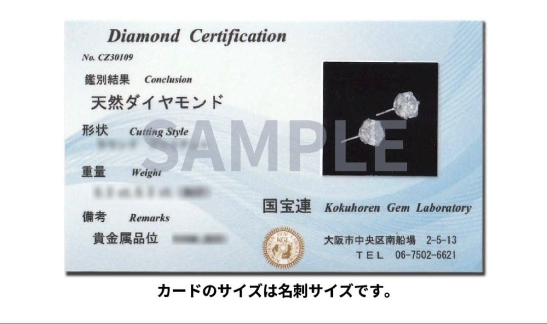 南天　PTダイヤアンクレット0.５ct
