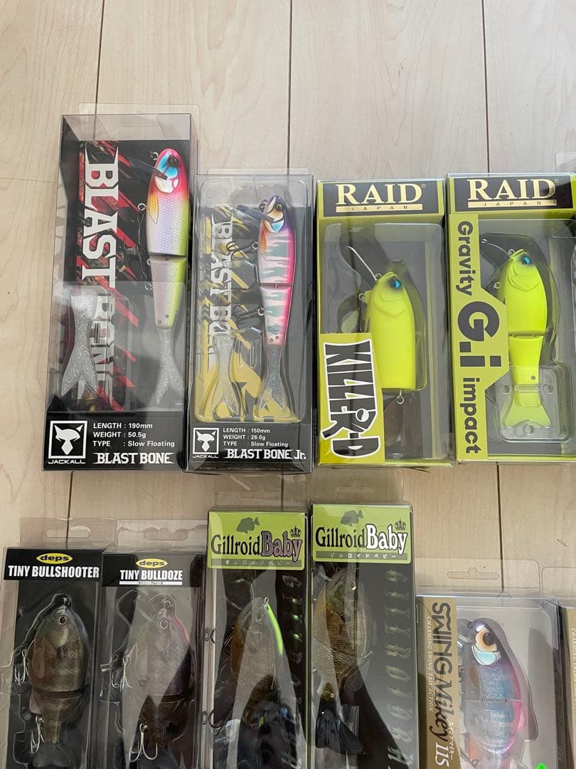 バス釣りルアーまとめ売り