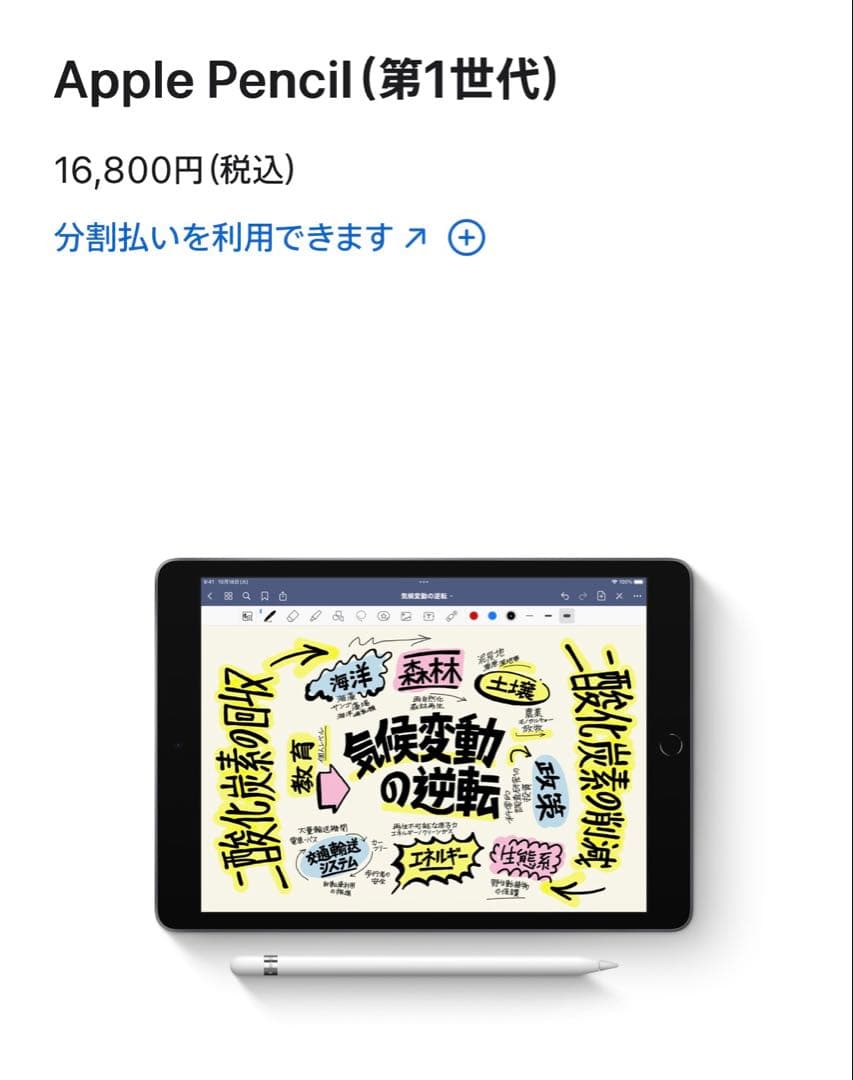 Apple Pencil 第一世代
