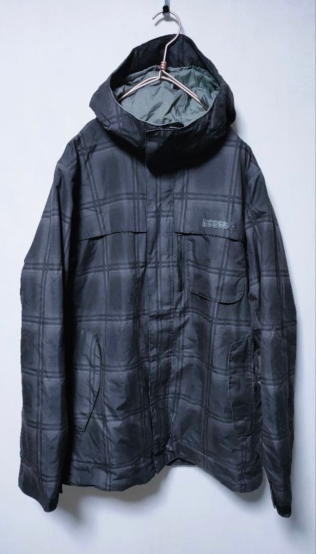 【バートン BURTON】スノーボードウェア スノボー ジャケット チェック