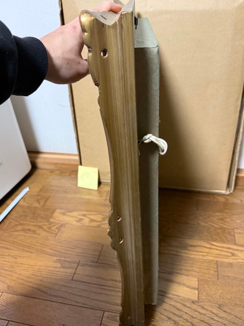 （8）油絵額縁　アンティーク ゴールド　アンティーク調 額縁 空額 ヴィンテージ