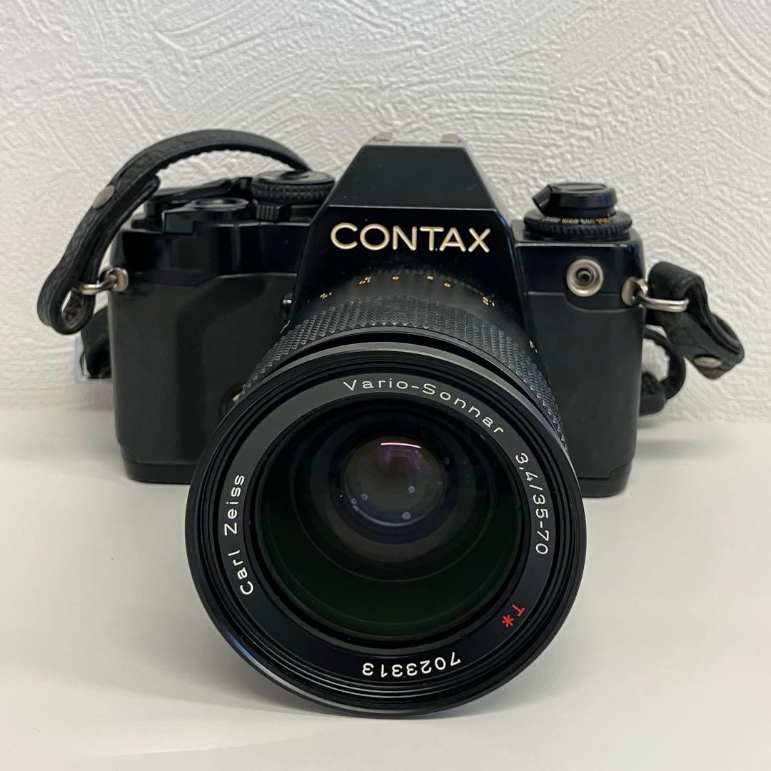 CONTAX コンタックス 159MM ブラック レンズ付き【動作確認不可】