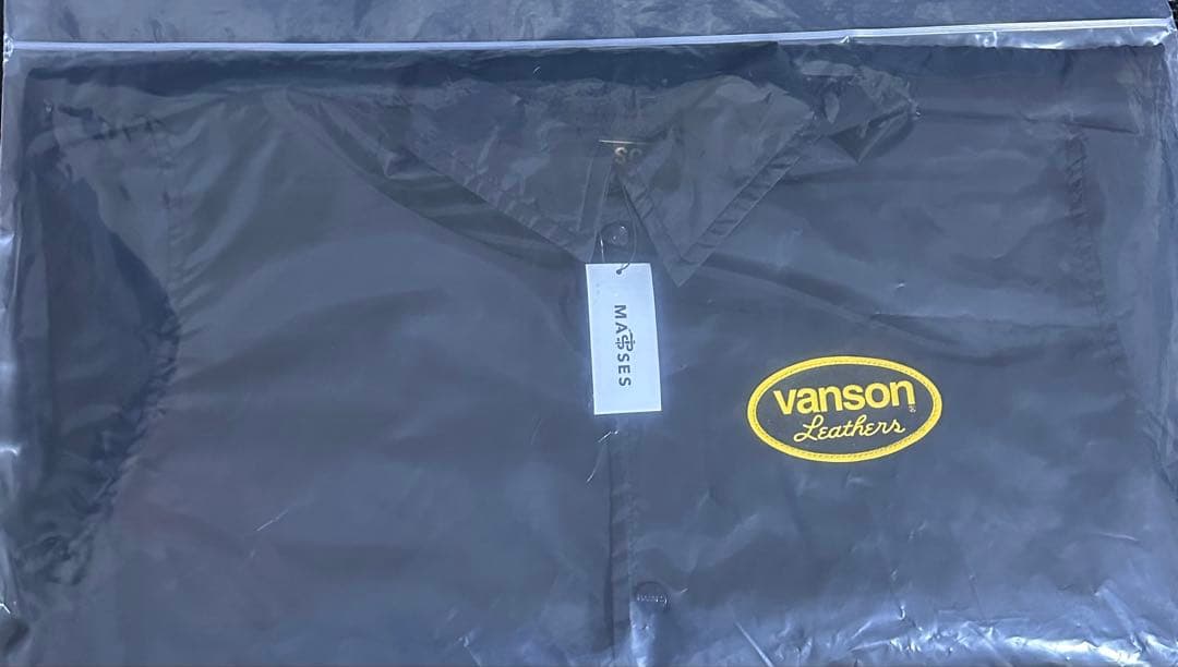 VANSON×MASSES NYLON JKT M キムタク　私物　マシス