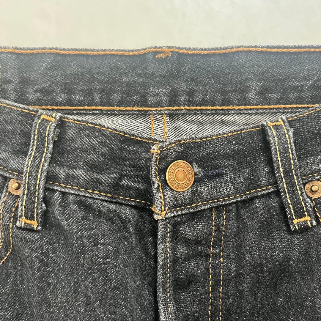 Levi’s 501XX ブラックデニム W34 L32 メキシコ製 リーバイス