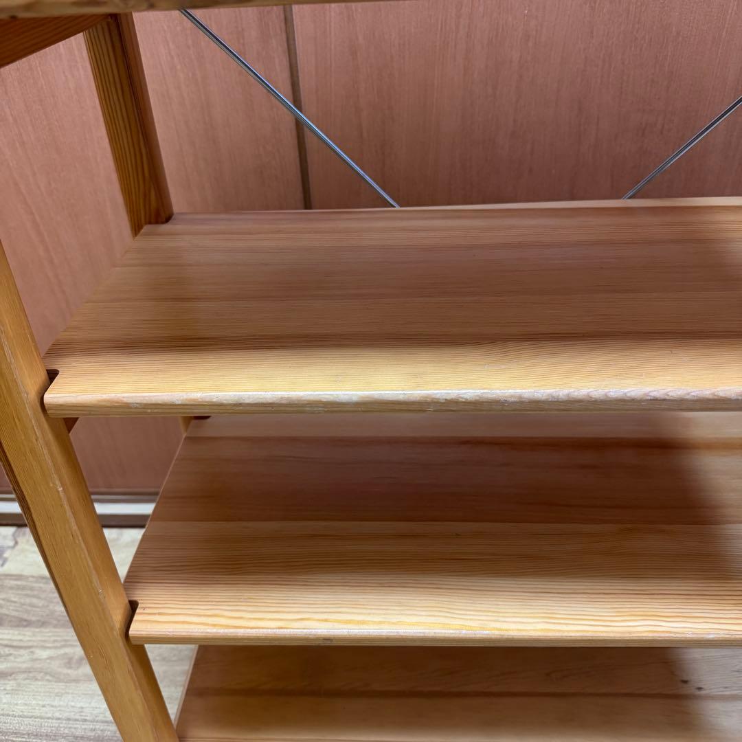 無印良品　パイン材ユニットシェルフ小　 約幅58×奥行26×高さ83cm