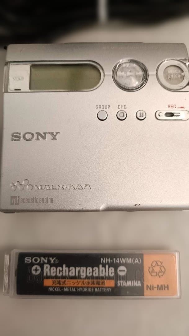 SONY ポータブルMDプレーヤー MZ-N910