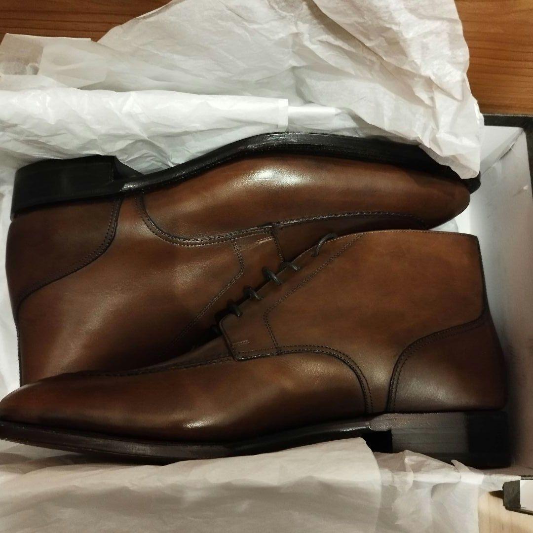 【新品】PERFETTO ペルフェット スキンステッチ エプロンフロントダービー