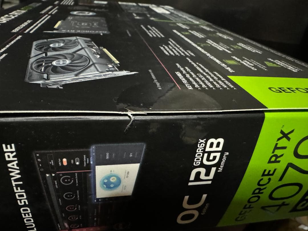 【本日限定】ASUS GeForceRTX4070SUPER 12GB OC