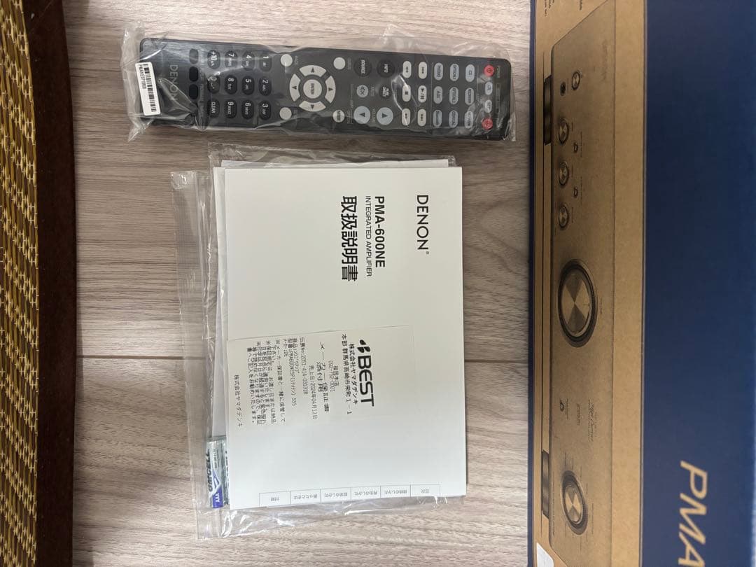 美品　DENON PMA-600NE プリメインアンプ