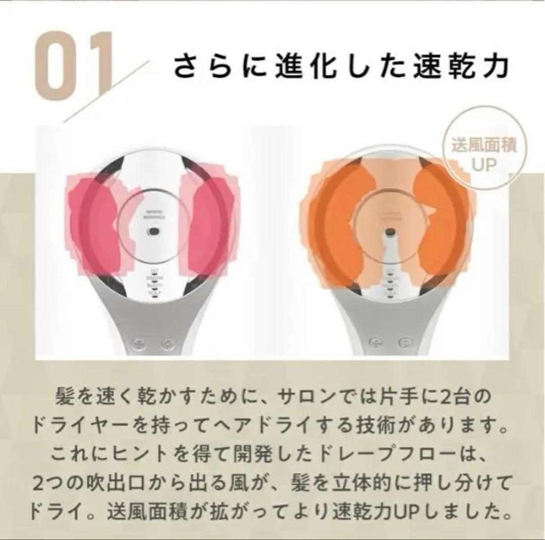 プラズマクラスター　ドレープフロードドライヤー　 ヤマダ電気　3年保証