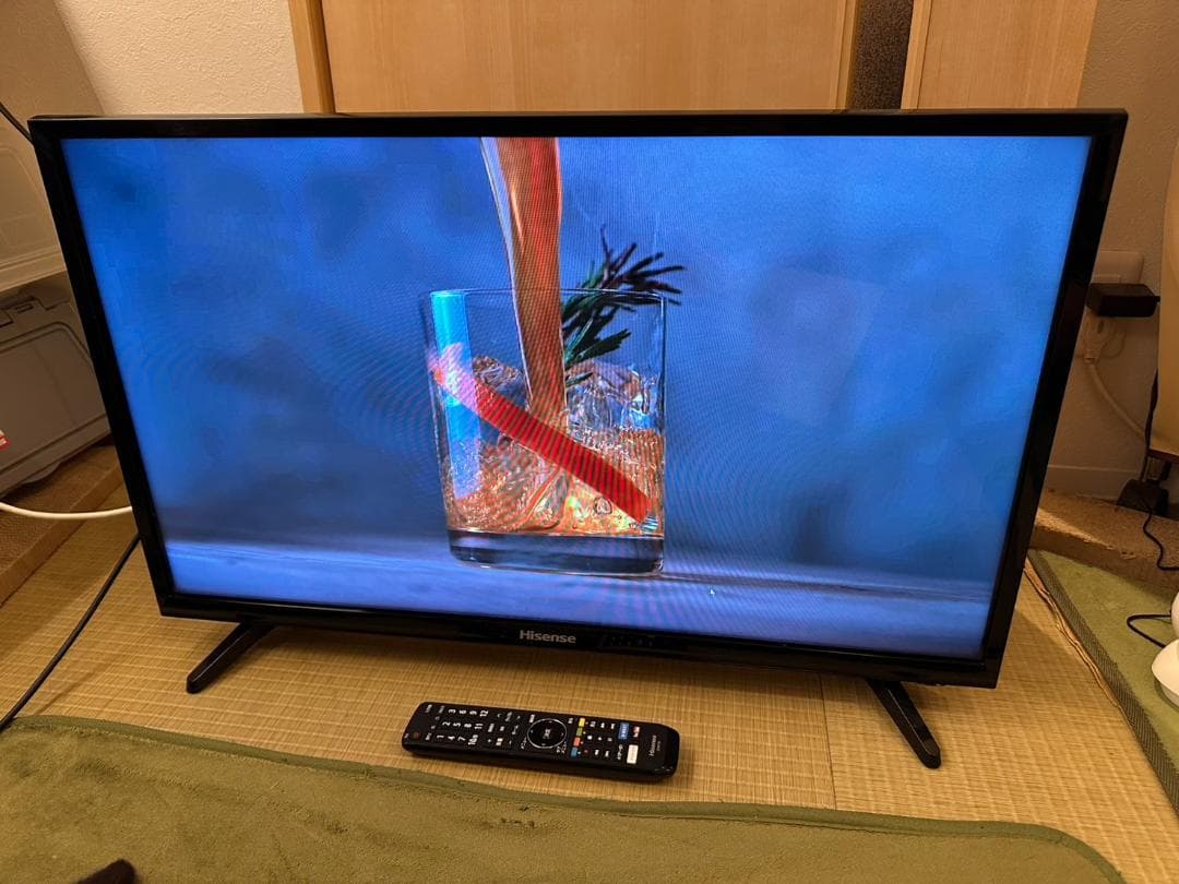 Hisense　ハイセンス　32型 テレビ　32BK1　YouTube可　超美品