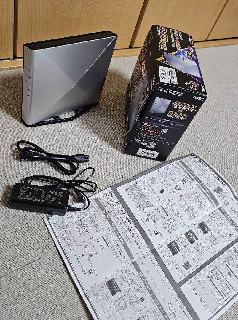 【中古】NEC Aterm PA-WX6000HP Wi-Fi6無線LANルータ