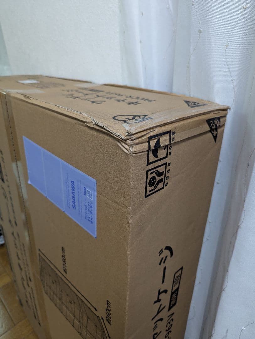 ウッディキャットケージ 3段 PWCR-963V ライトナチュラル