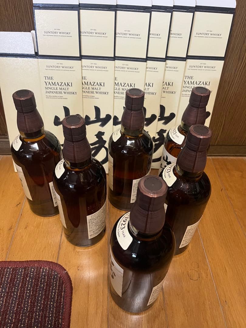 サントリー山崎NV 700㎖　100周年記念ボトル 6本　箱付