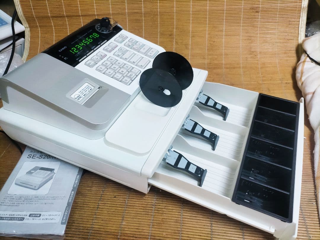 カシオレジスター　SE-S20/NL200　人気機種　送料無料　710023
