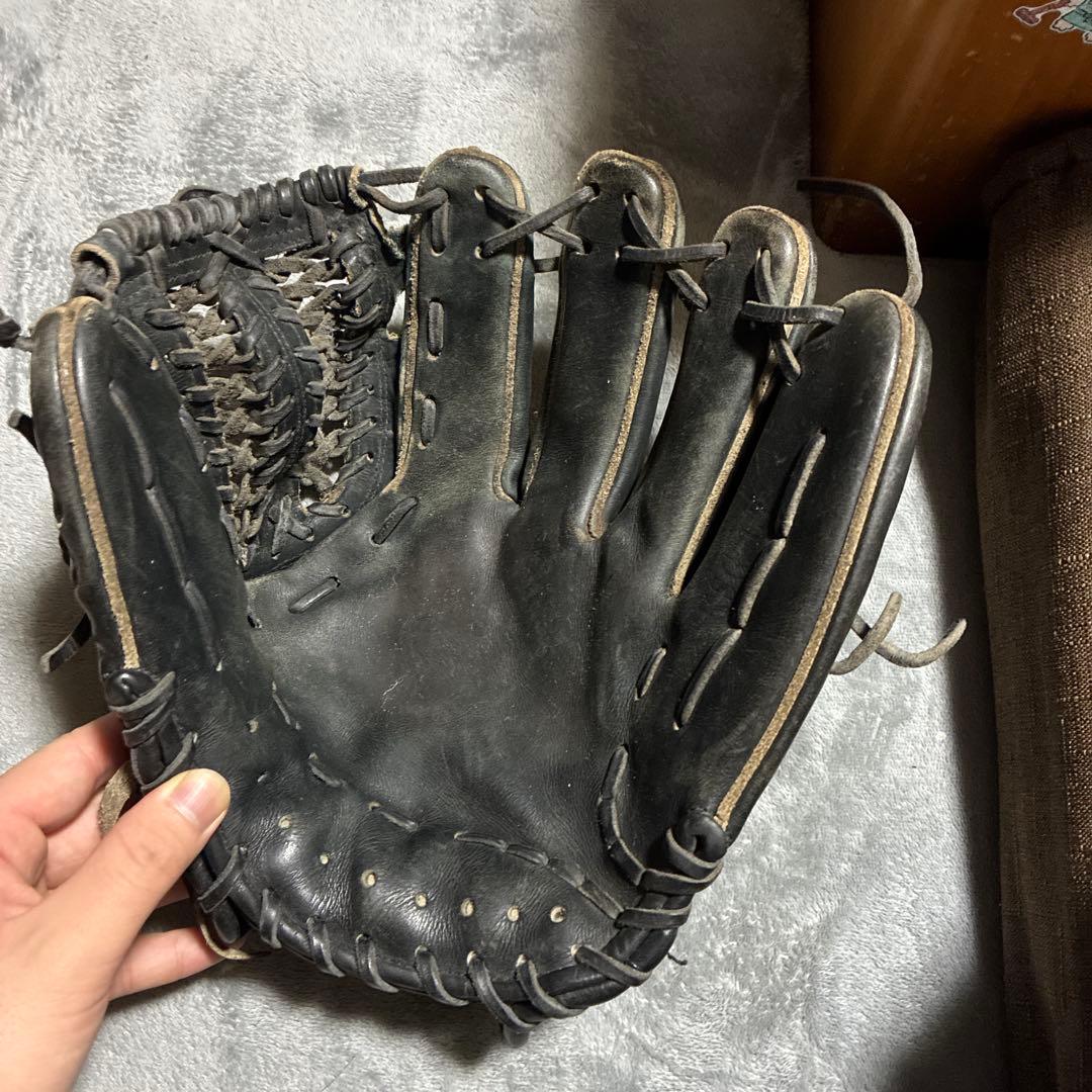 スラッガー硬式野球グローブ 黒