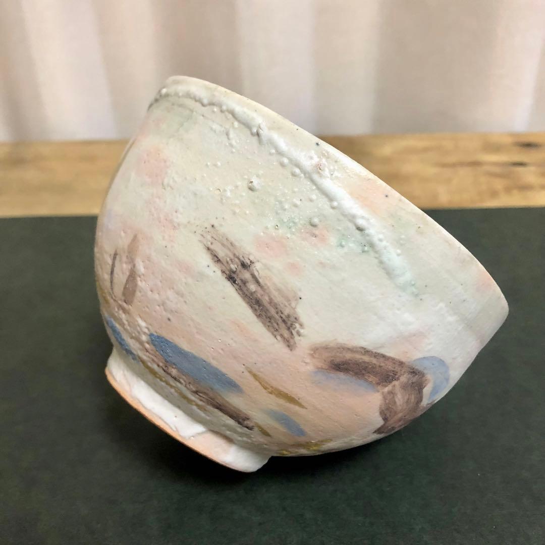 小林和作 絵付茶碗 「帰帆」共箱 茶道