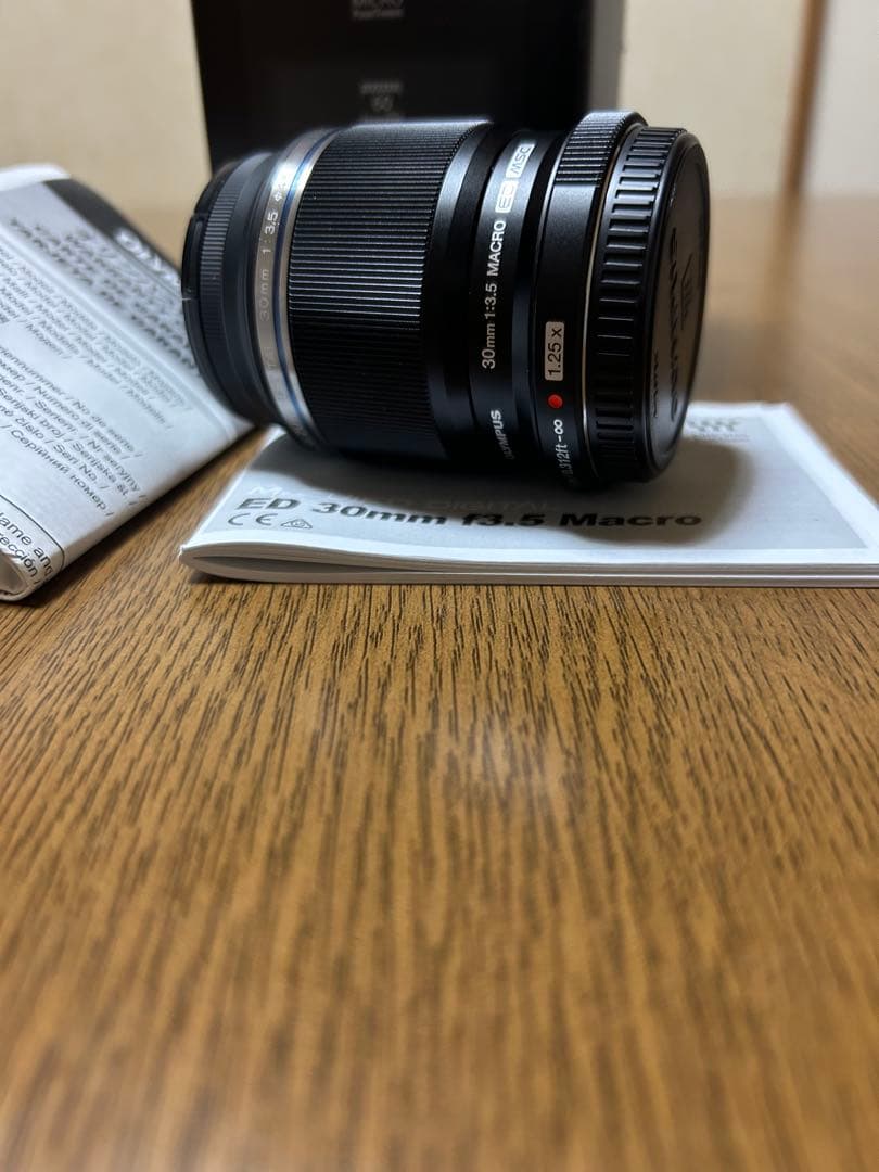 OLYMPUS ED 30mm f3.5 Macro レンズ【超美品】
