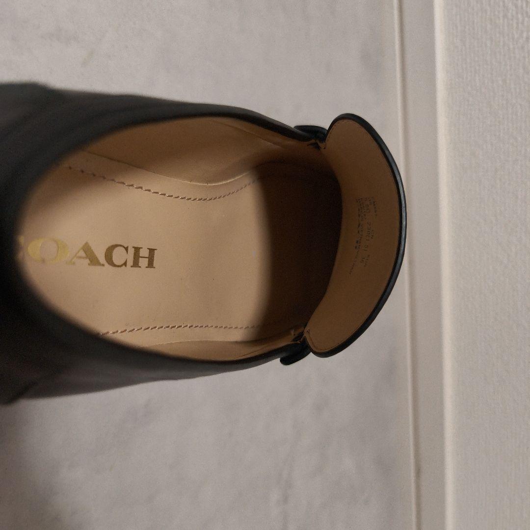 COACH ルーシー 厚底ローファー 22.5cm