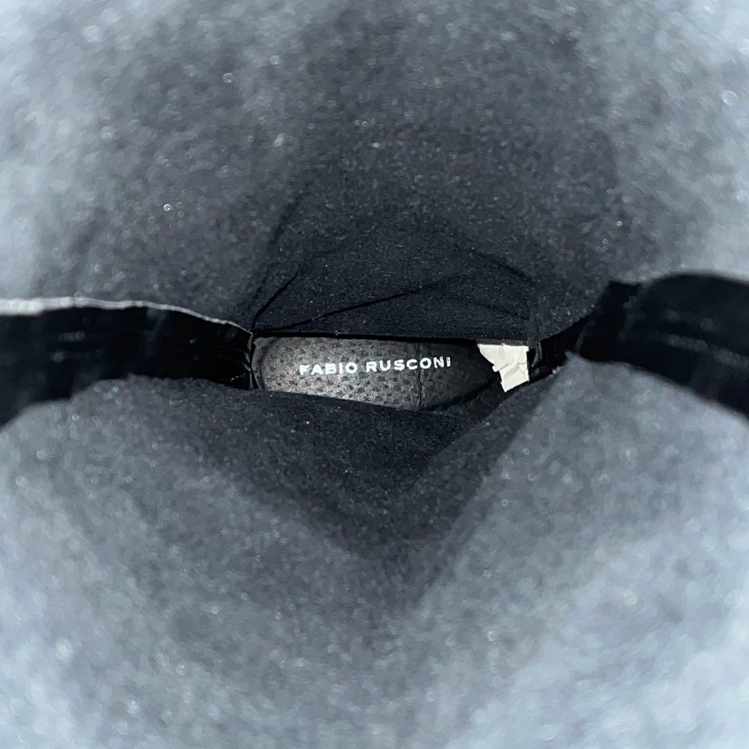 未使用級✨FABIO RUSCONI ファビオルスコーニ　ニーハイブーツ　レザー