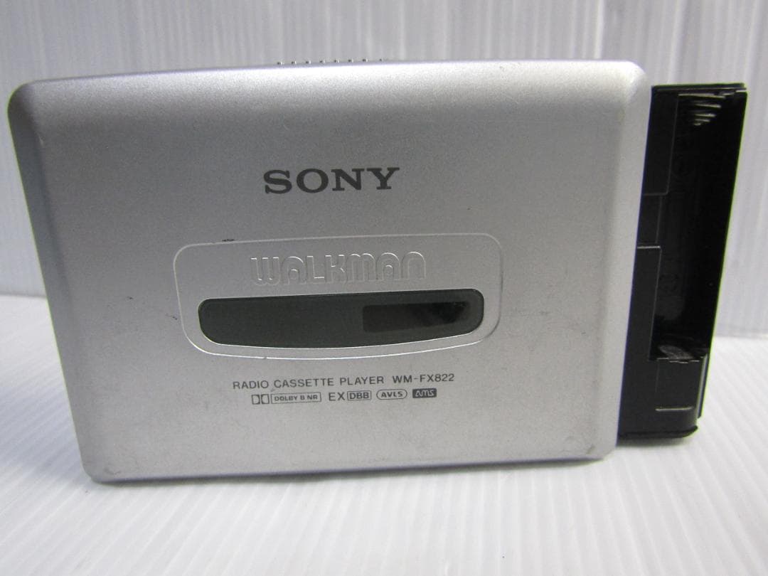 B0622 SONY カセットプレーヤー(6セット)