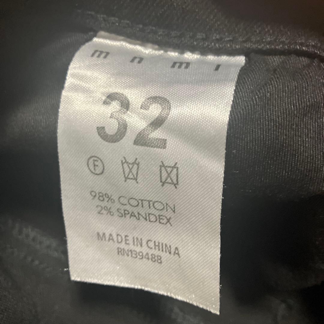 mnml ミニマル フレアデニム　32