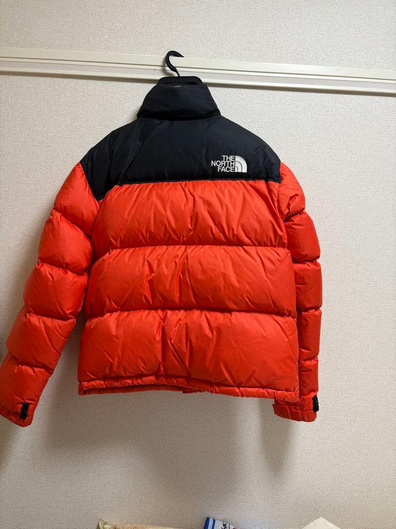 THE NORTH FACE ヌプシ ダウンジャケット オレンジ